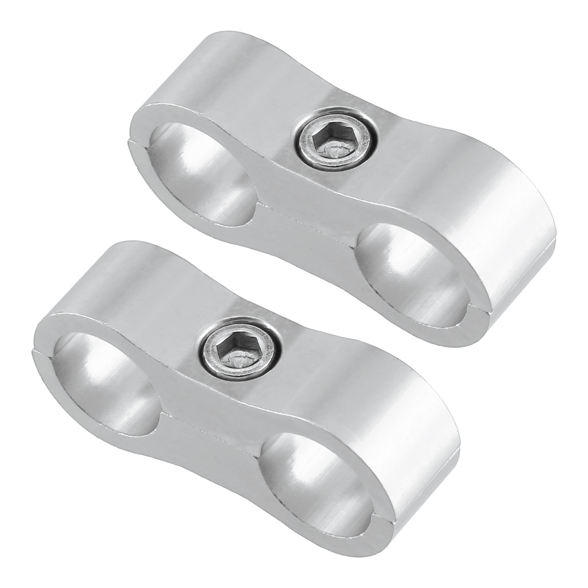 X AUTOHAUX Автомобильный хомут-разделитель шлангов Соединитель топливной магистрали для масляного топливного шланга Алюминиевый сплав AN6 Серебристый тон 2 шт.
X AUTOHAUX Автомобильный хомут-разделитель шлангов Соединитель топливной магистрали для масляного топливного шланга Алюминиевый сплав AN6 Серебристый тон 2 шт.