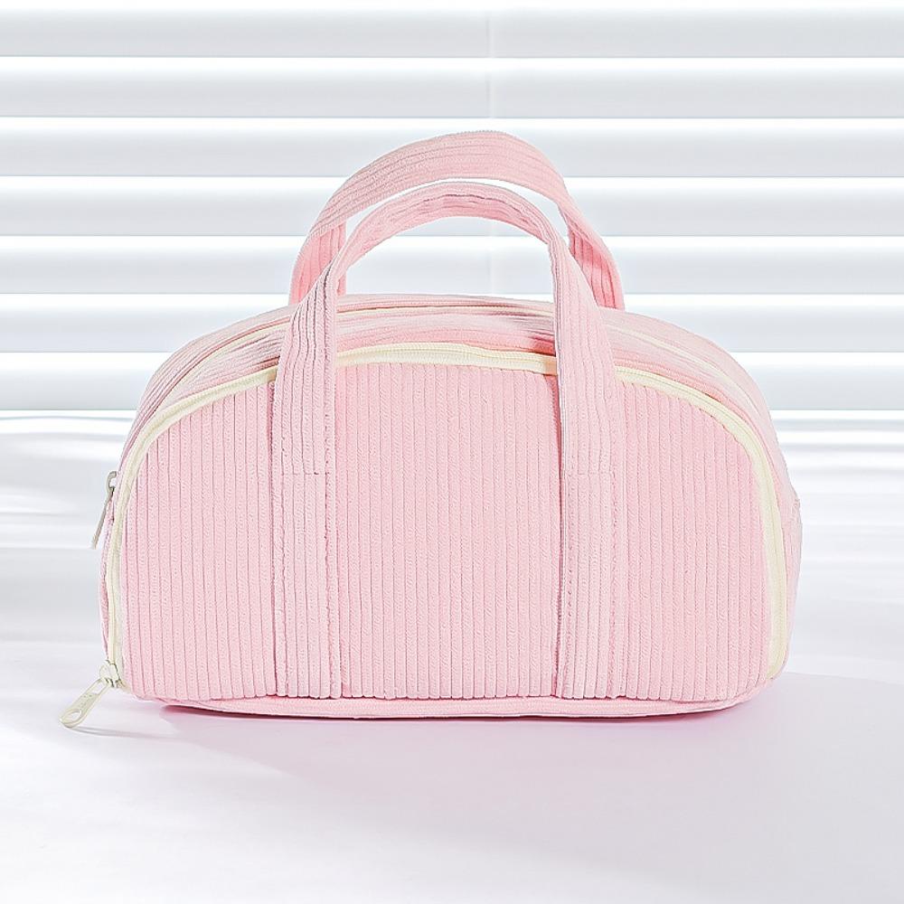 Simple Corduroy Pencil Case Solid Color Large-capacity Stationery Pouch Portable Pen Bag Students розовый
Simple Corduroy Pencil Case Solid Color Large-capacity Stationery Pouch Portable Pen Bag Students розовый