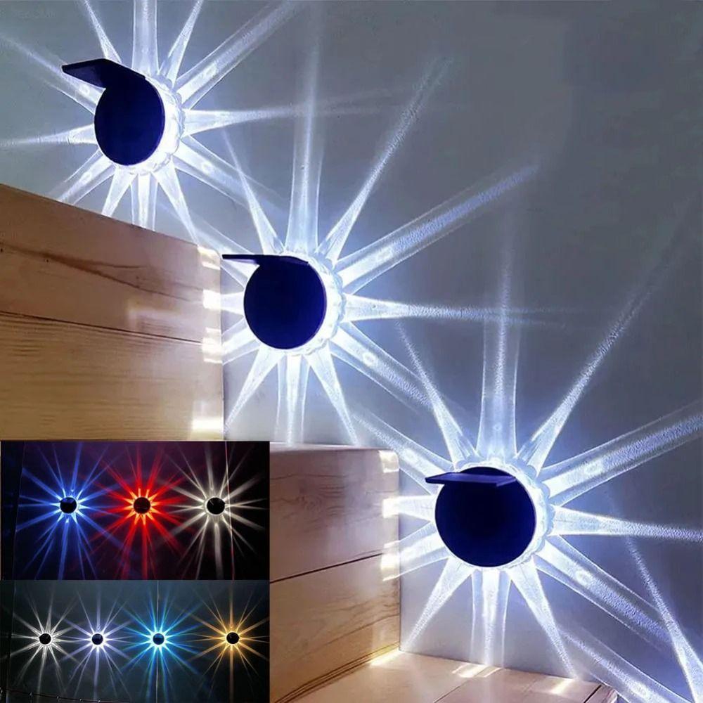 Color Change LED Light Waterproof Ambient Lighting Decoration Night Light Solar Wall Lamp Outdoor Warm White Light
Color Change LED Light Waterproof Ambient Lighting Decoration Night Light Solar Wall Lamp Outdoor Warm White Light