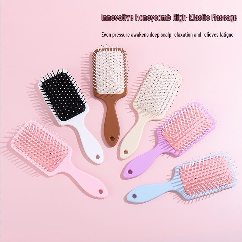 Airbag Massage Comb for Long Hair, Fluffy Curly Cushion Comb, Large Square Paddle Brush, Styling Tool for Women
Airbag Massage Comb for Long Hair, Fluffy Curly Cushion Comb, Large Square Paddle Brush, Styling Tool for Women