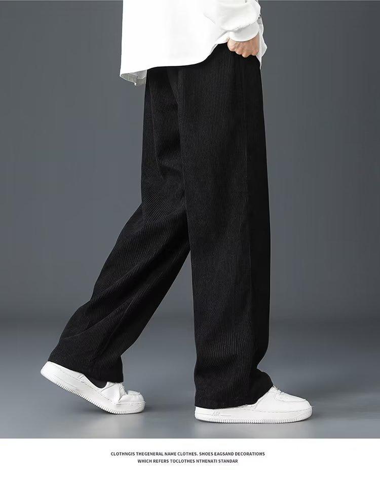 Korean Style Men s Loose Corduroy Straight-Leg Trousers - Spring/Autumn Trendy Casual Pants 2XL
Korean Style Men s Loose Corduroy Straight-Leg Trousers - Spring/Autumn Trendy Casual Pants 2XL