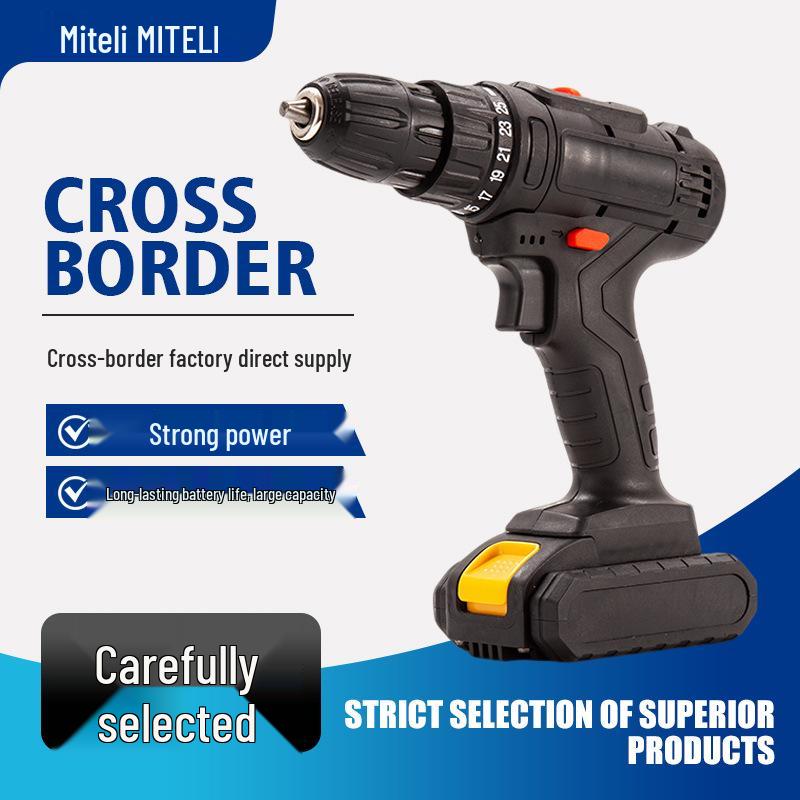 Rechargeable Wireless Lithium Hand Drill with Impact Function Bare Machine
Rechargeable Wireless Lithium Hand Drill with Impact Function Bare Machine