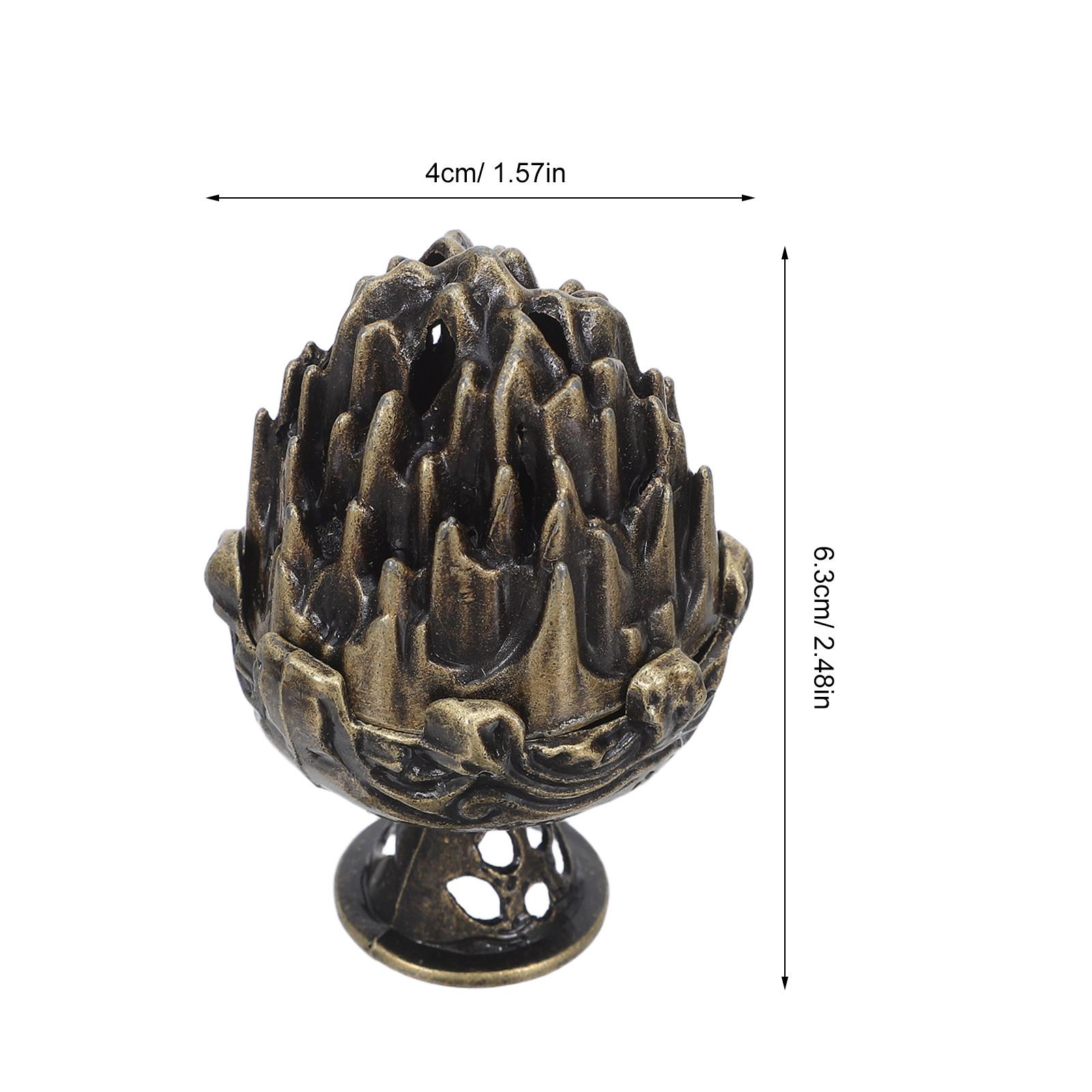 Mini Incense Burner Copper Censer Vintage Style for Meditation Yoga Room Tearoom Decorative Incense Cone Holder Air Purifying
Mini Incense Burner Copper Censer Vintage Style for Meditation Yoga Room Tearoom Decorative Incense Cone Holder Air Purifying