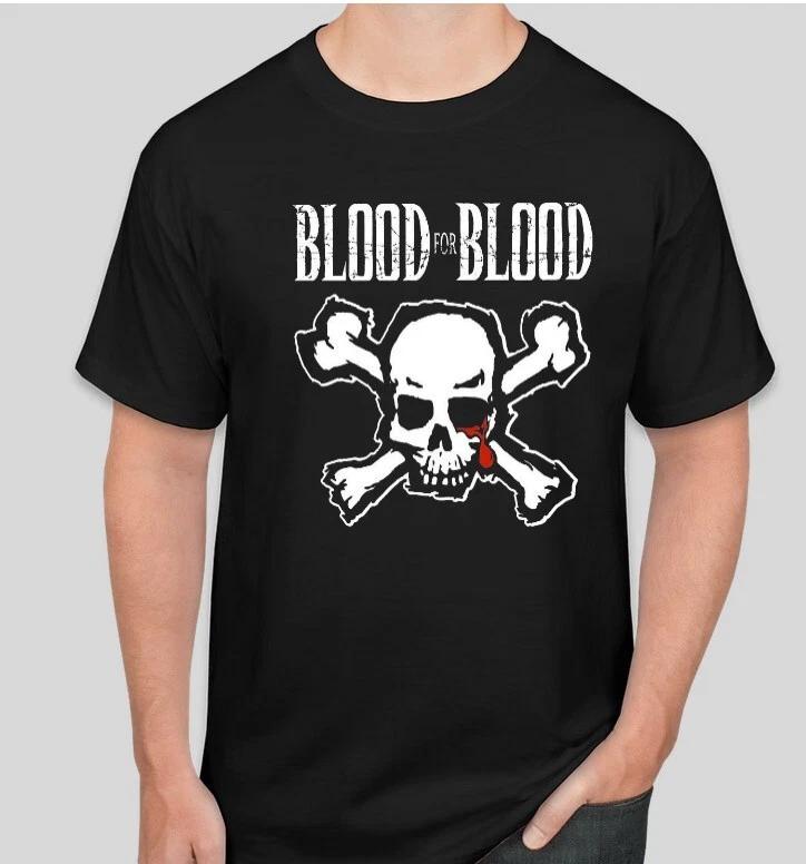 Blood for Blood T shirt Tee Rock Band Music Skull Hard Core Thrash music 4XL
Blood for Blood T shirt Tee Rock Band Music Skull Hard Core Thrash music 4XL