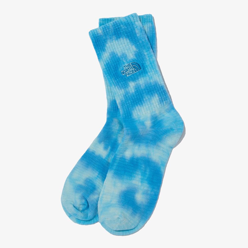 THE NORTH FACE NY4MP01J White Label Tie Dye Socks