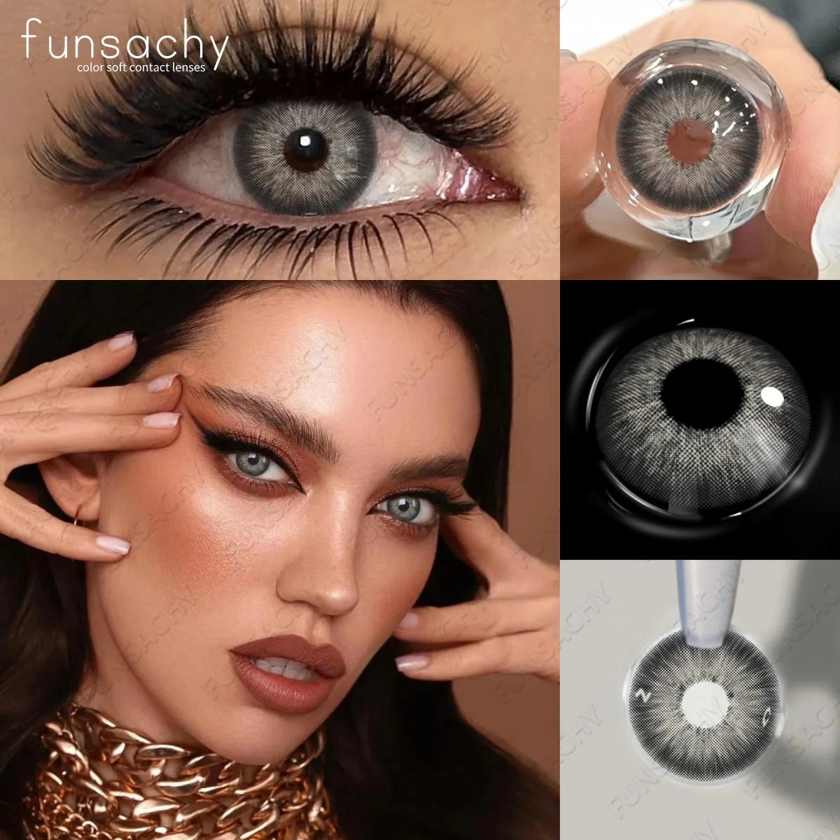 FUNSACHY 2PCS серые линзы цветные контактные линзы для глаз красота зрачки высокое качество Colorcon косметические линзы для глаз быстрая доставка
FUNSACHY 2PCS серые линзы цветные контактные линзы для глаз красота зрачки высокое качество Colorcon косметические линзы для глаз быстрая доставка