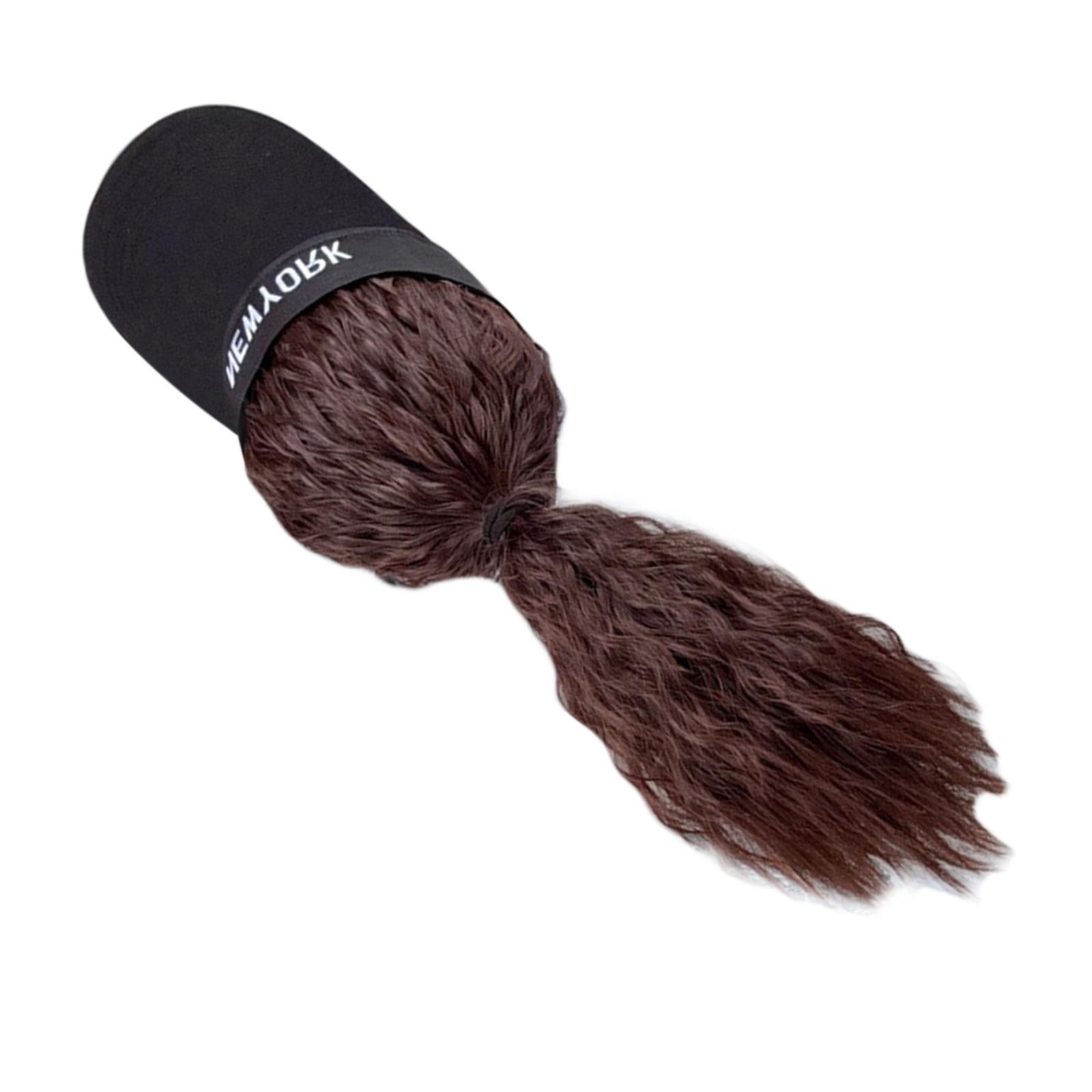Hair Extensions Baseball Hat Teens Headwear Sun Hat for Travel Photo Props Breathable Baseball Hat Wavy Ponytail 1 темно-коричневого
Hair Extensions Baseball Hat Teens Headwear Sun Hat for Travel Photo Props Breathable Baseball Hat Wavy Ponytail 1 темно-коричневого