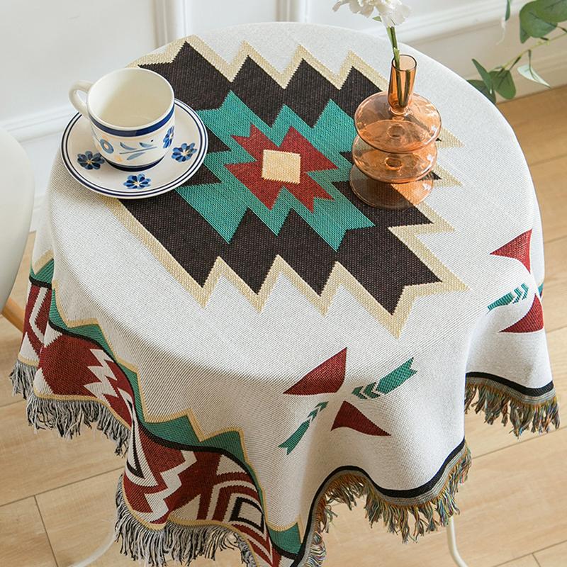Bohemian Quality Dining Tablecloth Color Soft Cotton Stripe Multi Size Home Kitchen Banquet Plaid Vintage Table Cover tafelkleed 90x90cm
Bohemian Quality Dining Tablecloth Color Soft Cotton Stripe Multi Size Home Kitchen Banquet Plaid Vintage Table Cover tafelkleed 90x90cm