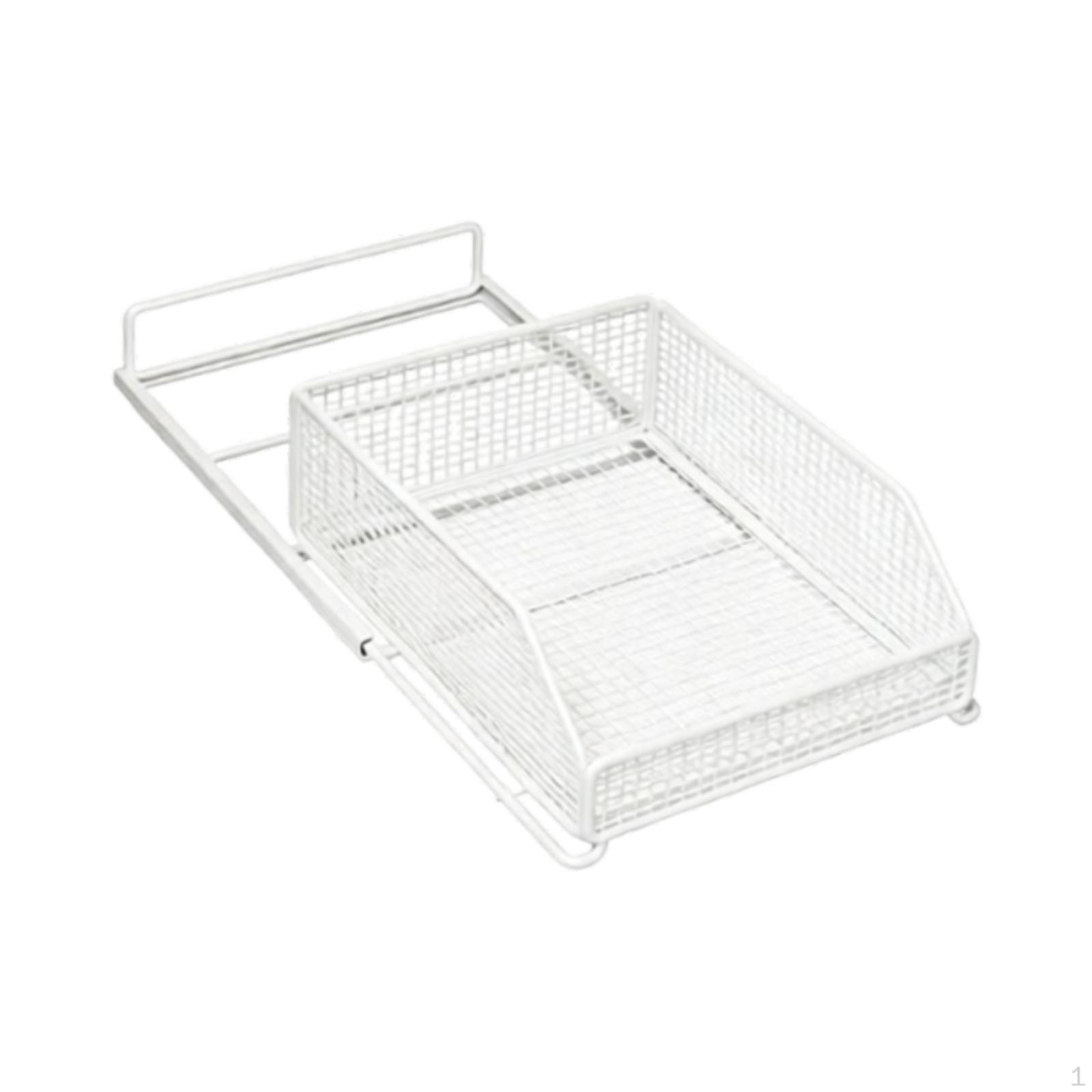 Pull Out Cabinet Organizer Drawer Multifunctional Utensil Spice Storage Shelf for Bathroom S белый
Pull Out Cabinet Organizer Drawer Multifunctional Utensil Spice Storage Shelf for Bathroom S белый