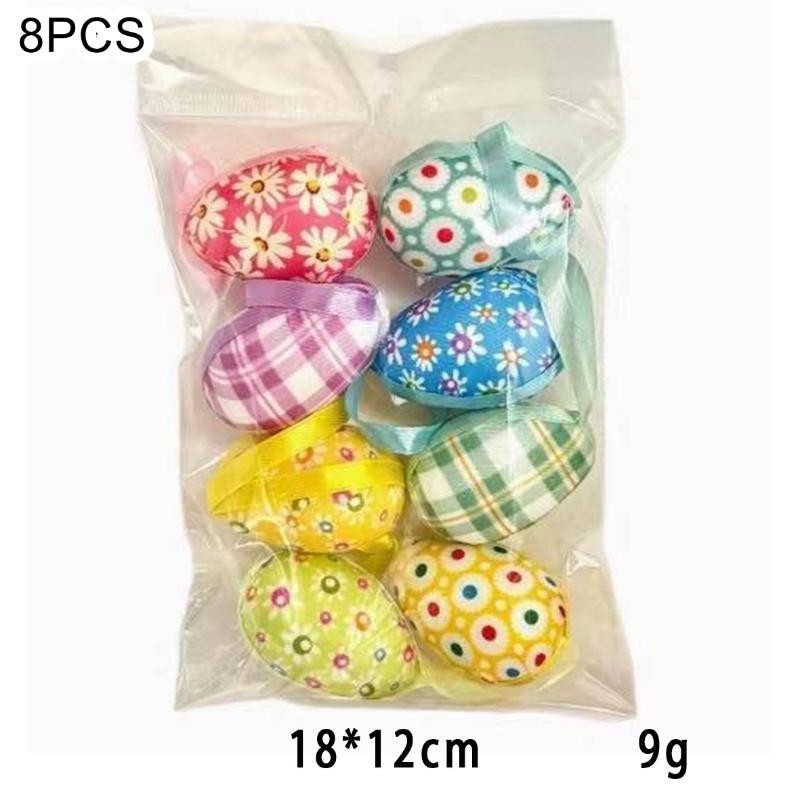 8/24pcs Easter Egg Decorations Cute Fabric Eggs With Ribbon For Easter Rabbit Party Hunt Gift Kids Home Decor Free Shipping
8/24pcs Easter Egg Decorations Cute Fabric Eggs With Ribbon For Easter Rabbit Party Hunt Gift Kids Home Decor Free Shipping