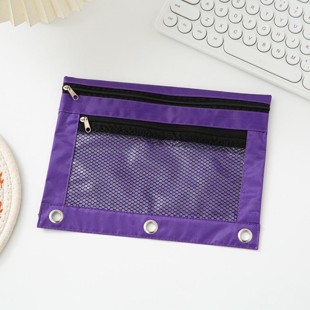 Portable Three Hole Pencil Case Pouch Square Storage Bag Binder Pen Bag Binder Pocket Office чёрный
Portable Three Hole Pencil Case Pouch Square Storage Bag Binder Pen Bag Binder Pocket Office чёрный