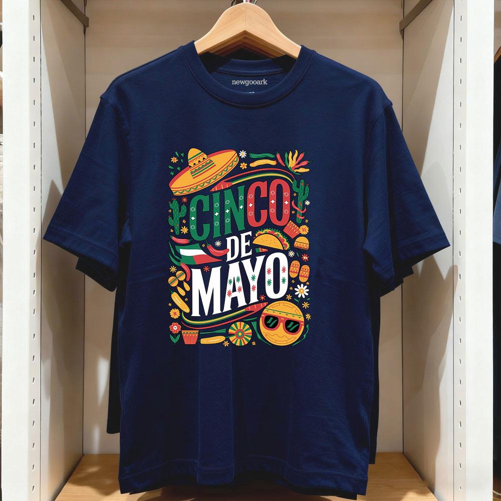 Cinco De Mayo Lets Fiesta Squad Essential TShirt Women Unisex Casual cotton printed t shirts Adult streetwear camisetas tops tee S
Cinco De Mayo Lets Fiesta Squad Essential TShirt Women Unisex Casual cotton printed t shirts Adult streetwear camisetas tops tee S