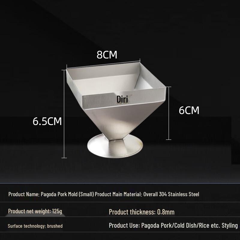 Набір форм-пресів для м яса Diri з нержавіючої сталі 304, квадратні (8x8 см)
Набір форм-пресів для м яса Diri з нержавіючої сталі 304, квадратні (8x8 см)