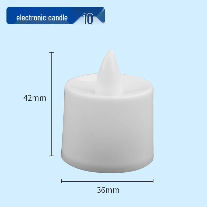 Electronic Candles for Plane Mirror Imaging Physics Experiments (10-Pack)
Electronic Candles for Plane Mirror Imaging Physics Experiments (10-Pack)