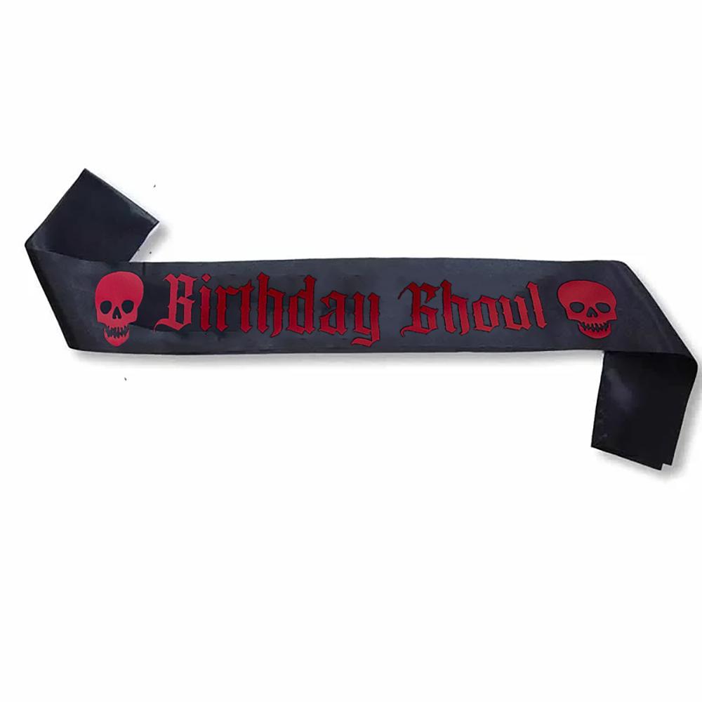 Birthday Ghoul with Skulls Sash Birthday Sash Gothic Halloween Party Decor Supplies Favor Princess Decoration Photo Prop Gift 1pcs 9x150cm
Birthday Ghoul with Skulls Sash Birthday Sash Gothic Halloween Party Decor Supplies Favor Princess Decoration Photo Prop Gift 1pcs 9x150cm