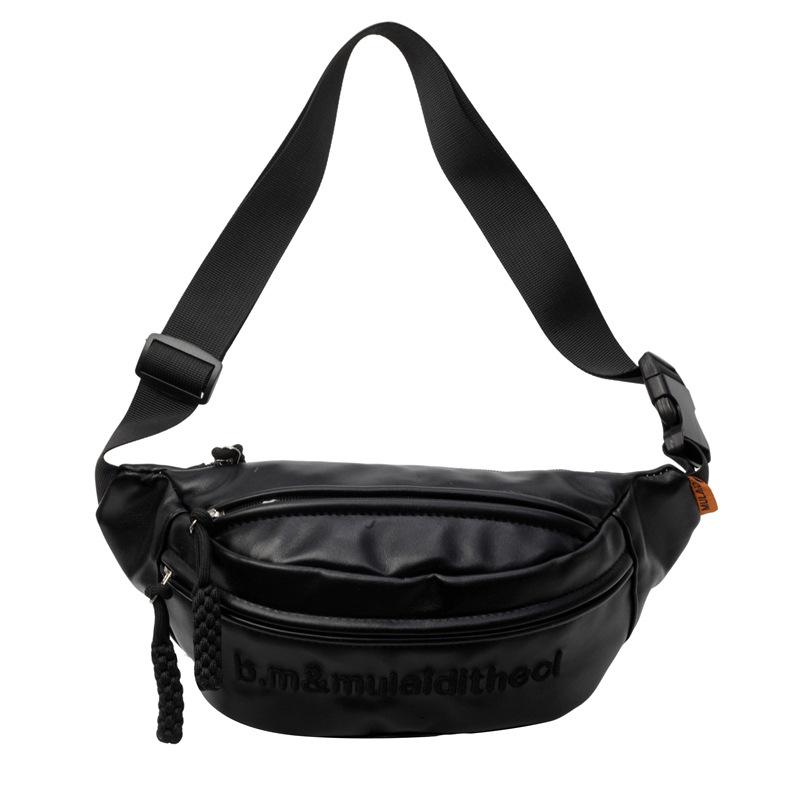Crossbody fanny pack niche letter embroidered breast bag women s style literary and artistic fan versatile women s chest bag women чорний
Crossbody fanny pack niche letter embroidered breast bag women s style literary and artistic fan versatile women s chest bag women чорний
