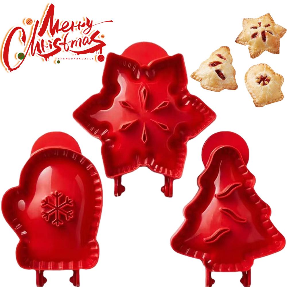 3/6pc DIY Hand Pie Molds Set Mini Pie Mould Dough Press Mold Tools Christmas Halloween Baking Pie Molds Christmas Tree Snowflake
3/6pc DIY Hand Pie Molds Set Mini Pie Mould Dough Press Mold Tools Christmas Halloween Baking Pie Molds Christmas Tree Snowflake