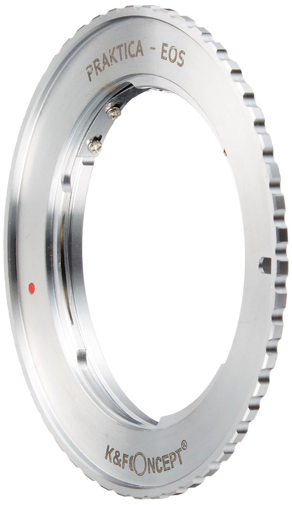 Concept Lens Mount Adapter B Mount Lens to Canon EF Mount K&F KF-PBEF (Praktica Converter)
Concept Lens Mount Adapter B Mount Lens to Canon EF Mount K&F KF-PBEF (Praktica Converter)