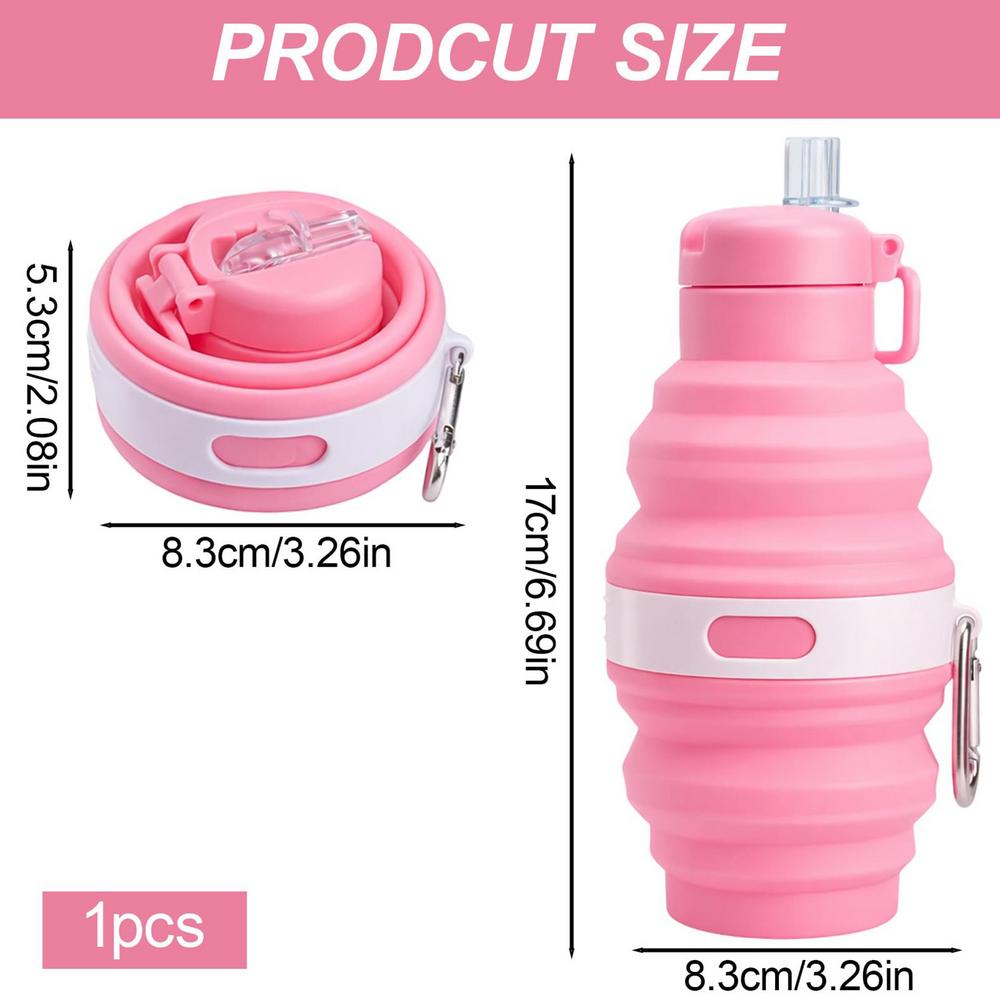 Foldable Water Bottle Leak-Proof Camping Flask With Straw Portable Water Bottle For Hiking Fishing Backpacking Cycling Daily less than 0.25l розовый
Foldable Water Bottle Leak-Proof Camping Flask With Straw Portable Water Bottle For Hiking Fishing Backpacking Cycling Daily less than 0.25l розовый