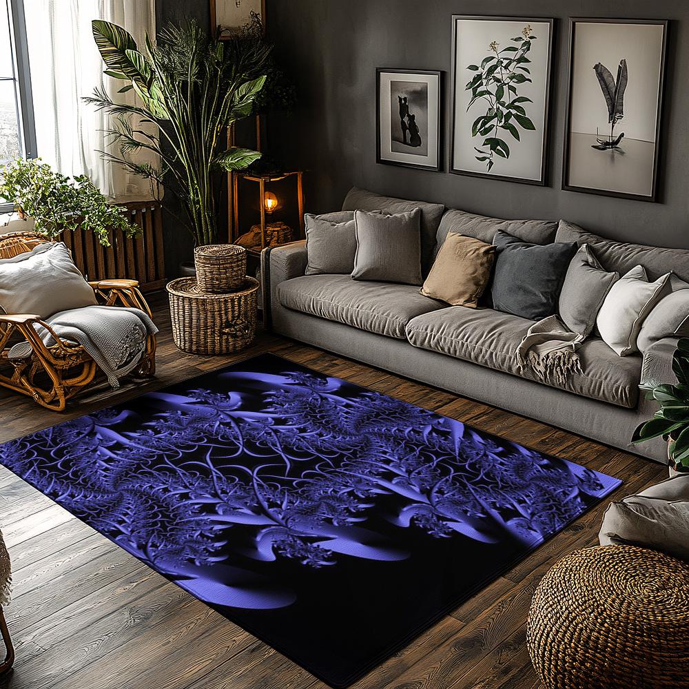 Tuniu Dark Purple Floral Rug NonSlip Home Living Room Carpet Mat Doormat Kitchen Rug 50x80cm
Tuniu Dark Purple Floral Rug NonSlip Home Living Room Carpet Mat Doormat Kitchen Rug 50x80cm