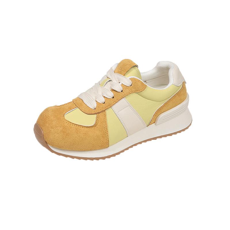 Casual German training shoes retro women s 2025 spring new flat bottom breathable soft bottom non-slip 40 жовтий
Casual German training shoes retro women s 2025 spring new flat bottom breathable soft bottom non-slip 40 жовтий