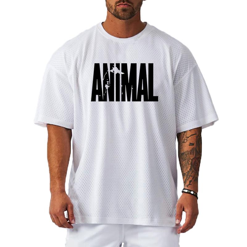 Muscleguys Oversized Loose Running T-Shirts Mens Animal Gym Fitness Sports Half Sleeve T Shirt Summer Mesh Quick Dry Breathable Clothing M
Muscleguys Oversized Loose Running T-Shirts Mens Animal Gym Fitness Sports Half Sleeve T Shirt Summer Mesh Quick Dry Breathable Clothing M