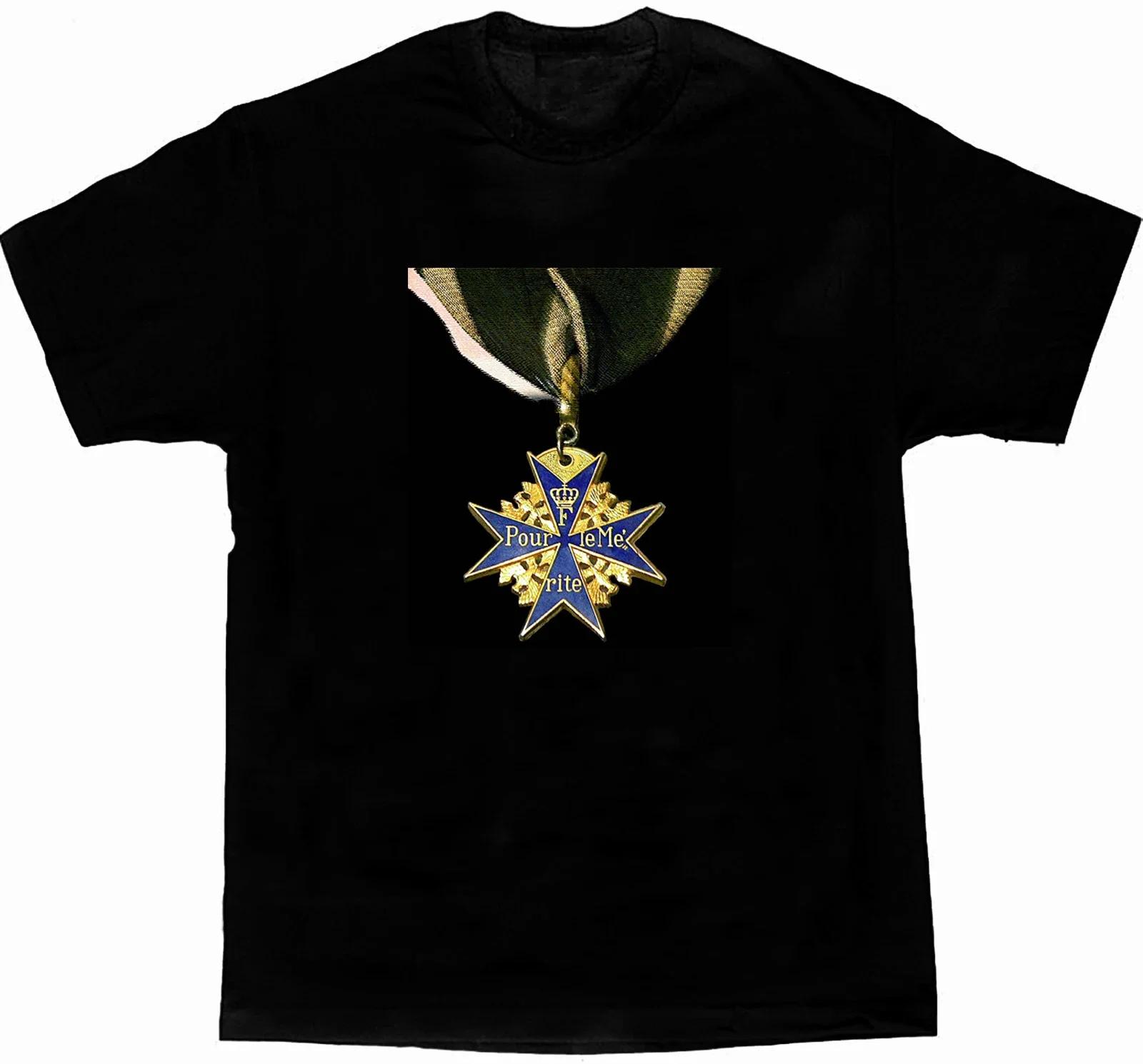 Pour le Merite WWI Germany Blue Max Medal T-Shirt 100% Cotton O-Neck Summer Short Sleeve Casual Mens T-shirt Size S-3XL - Men... S разноцветный
Pour le Merite WWI Germany Blue Max Medal T-Shirt 100% Cotton O-Neck Summer Short Sleeve Casual Mens T-shirt Size S-3XL - Men... S разноцветный
