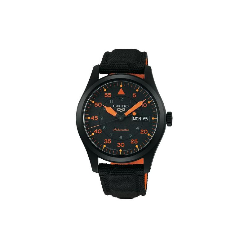 SEIKO Sports Series Fashion Sports Braided Strap 100 Meters Waterproof Automatic Fabric Strap Men s Watch Black Dial SBSA143 чорний
SEIKO Sports Series Fashion Sports Braided Strap 100 Meters Waterproof Automatic Fabric Strap Men s Watch Black Dial SBSA143 чорний