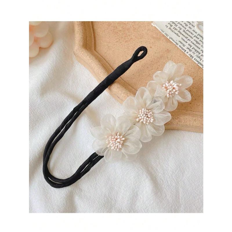 Flower Hair Bun Maker, Flower Bun Maker, Flower Bun Hairstyle Maker, Slouchy Hair Styling Tool, Hair Accessory White різнокольоровий
Flower Hair Bun Maker, Flower Bun Maker, Flower Bun Hairstyle Maker, Slouchy Hair Styling Tool, Hair Accessory White різнокольоровий
