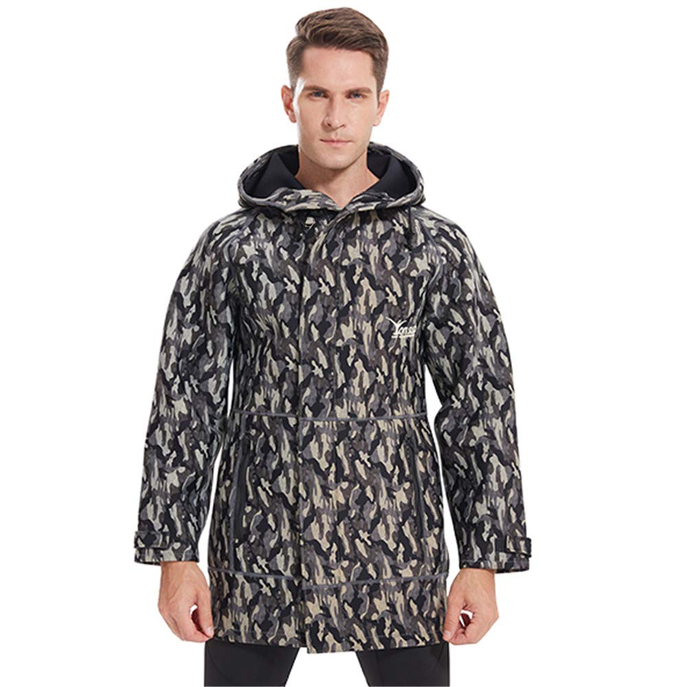 3mm Boat Coat Diving Jacket Wetsuit Marine Coat Long Length Neoprene Hooded Fishing Outerwear Outdoor Cold Protection Windproof Windbreaker YW3001
3mm Boat Coat Diving Jacket Wetsuit Marine Coat Long Length Neoprene Hooded Fishing Outerwear Outdoor Cold Protection Windproof Windbreaker YW3001
