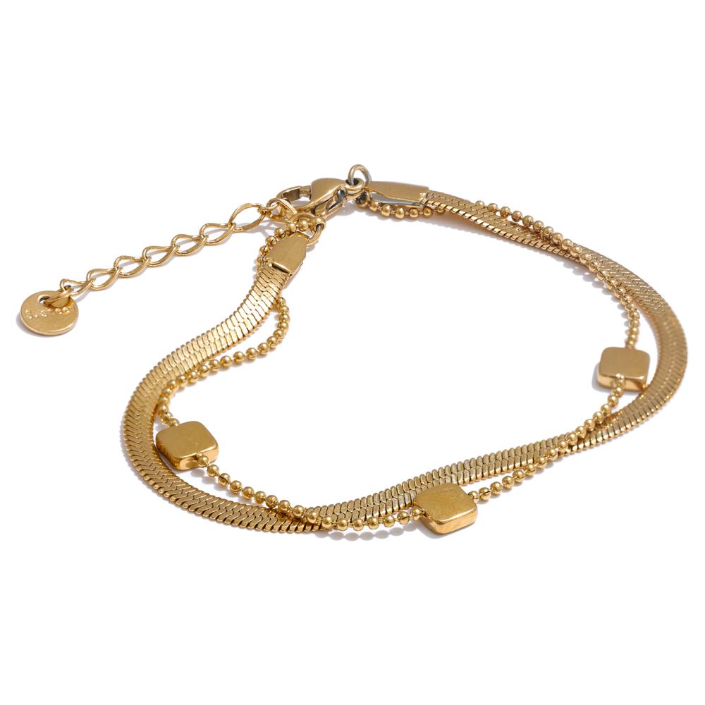 Yhpup 2025 316L Stainless Steel Double Layered Snake Chain Stacking Bracelet Bangle Waterproof Trending Jewelry Accessories
Yhpup 2025 316L Stainless Steel Double Layered Snake Chain Stacking Bracelet Bangle Waterproof Trending Jewelry Accessories