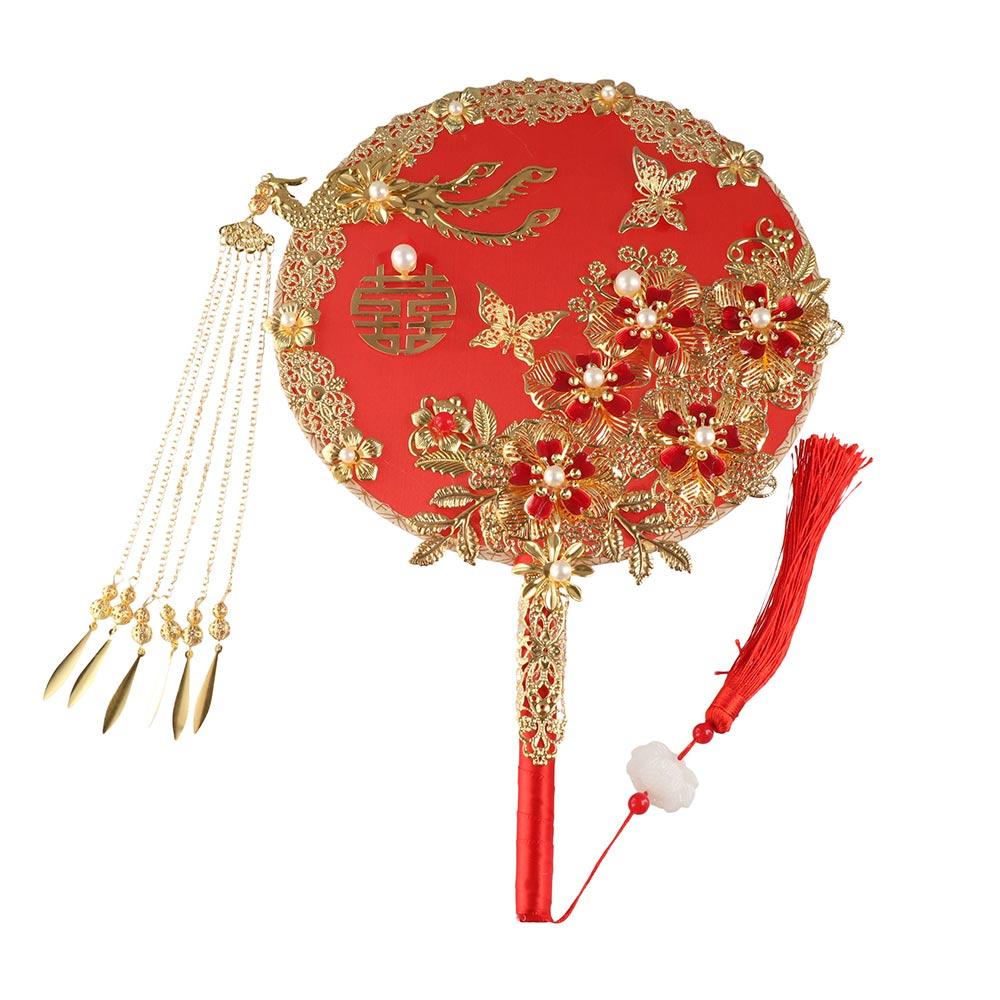 Handheld Decorative Chinese Wedding Bridal Group Fan Hand Bouquets Chinese Fan Embroidery Fan 7
Handheld Decorative Chinese Wedding Bridal Group Fan Hand Bouquets Chinese Fan Embroidery Fan 7