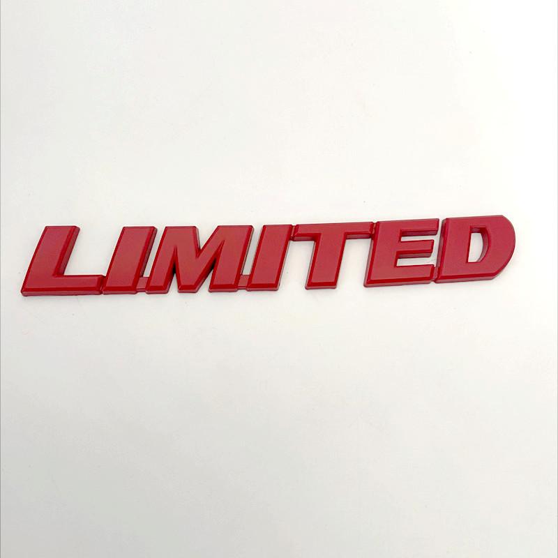 3D Chrome Black Limited Logo Car Fender Side Emblem Trunk Badge Decal For Toyota Highlander Limited Sticker Auto Accessories червоний
3D Chrome Black Limited Logo Car Fender Side Emblem Trunk Badge Decal For Toyota Highlander Limited Sticker Auto Accessories червоний