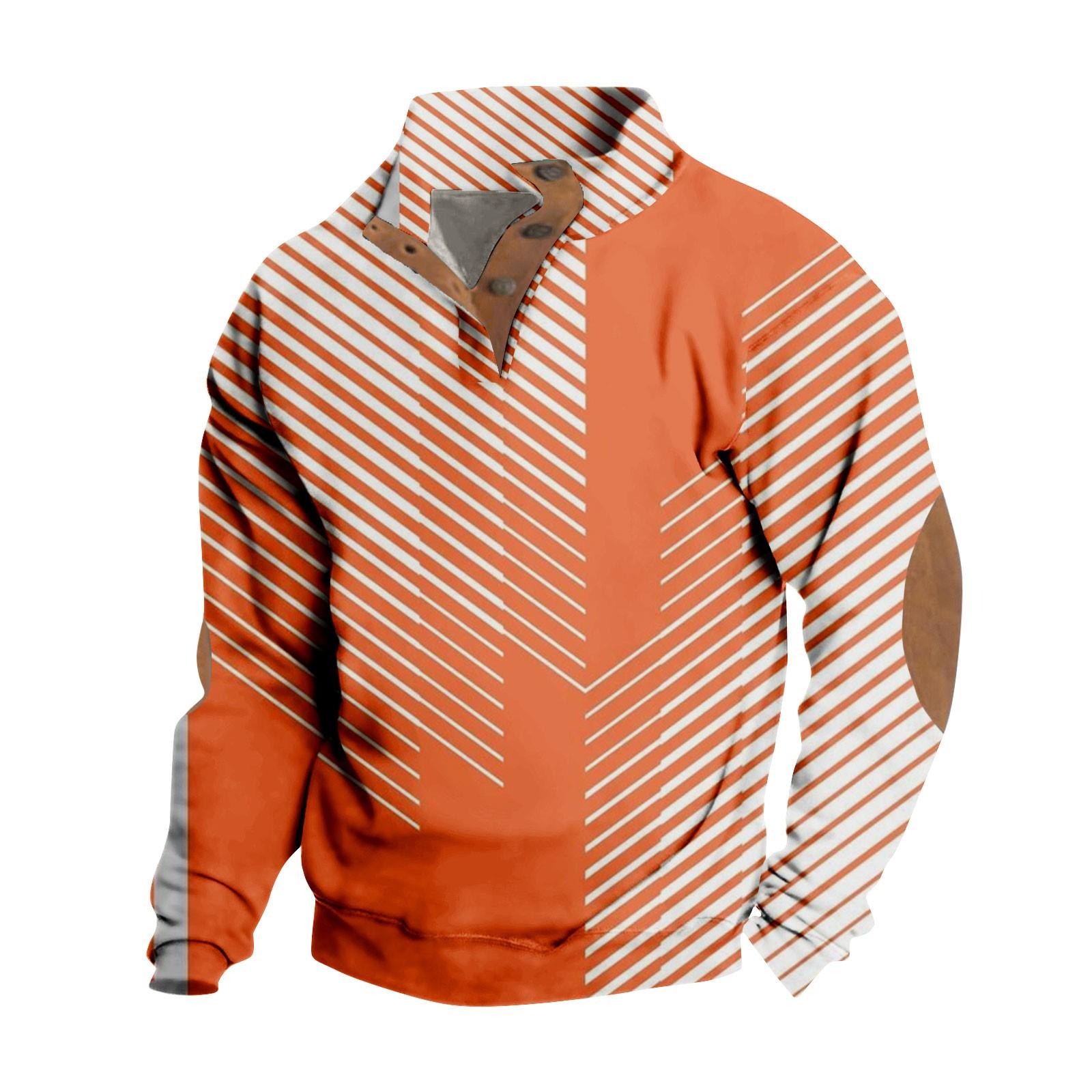 Весенняя и мужская толстовка с воротником-стойкой — это повседневные свитера для активного отдыха, топы S оранжевый
Весенняя и мужская толстовка с воротником-стойкой — это повседневные свитера для активного отдыха, топы S оранжевый