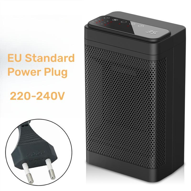 Портативный электрический PTC вентилятор-нагреватель для ванной комнаты, гостиной, фиксированная постоянная температура, встряхивающая головка, пульт дистанционного управления, грелка для дома, машина EU Plug чёрный
Портативный электрический PTC вентилятор-нагреватель для ванной комнаты, гостиной, фиксированная постоянная температура, встряхивающая головка, пульт дистанционного управления, грелка для дома, машина EU Plug чёрный