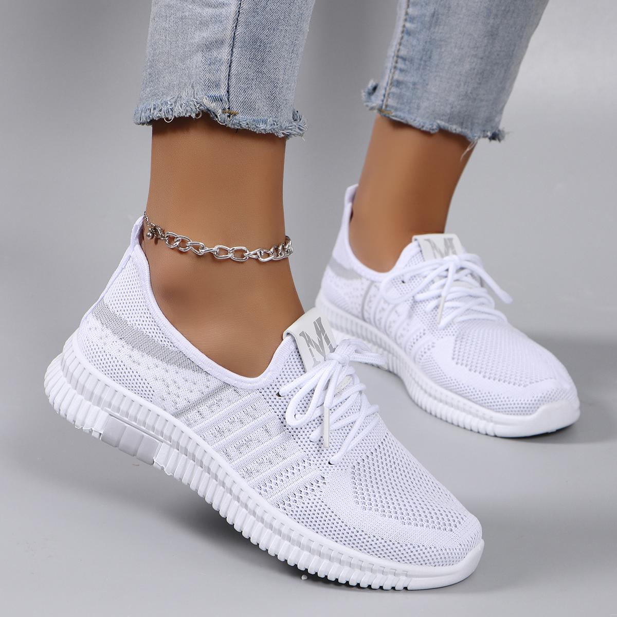 Весенняя женская спортивная обувь, модная, дышащая, легкая, нескользящая, износостойкая, повседневная спортивная обувь, туфли на плоской подошве 40 белый
Весенняя женская спортивная обувь, модная, дышащая, легкая, нескользящая, износостойкая, повседневная спортивная обувь, туфли на плоской подошве 40 белый