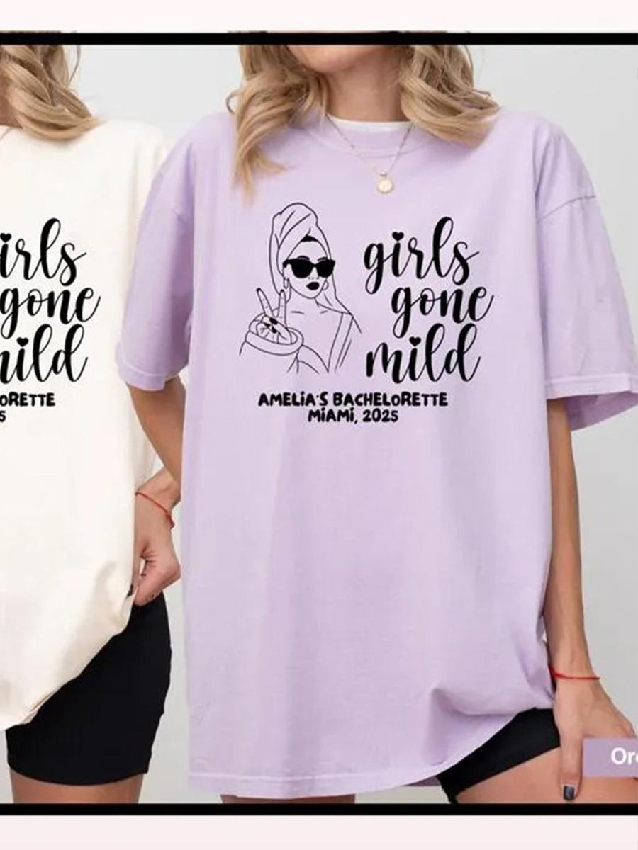 Girls Gone Mild Custom Bachelorette Shirt Spa Party PJS Weekend Girls Night Bachelorette Tee Vintage Chic Cotton Y2K Unisex Top 4XL
Girls Gone Mild Custom Bachelorette Shirt Spa Party PJS Weekend Girls Night Bachelorette Tee Vintage Chic Cotton Y2K Unisex Top 4XL