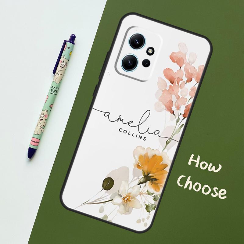 Personalised Vintage Floral Name Case For Xiaomi Redmi Note 12 11 10 9 Pro 12S 11S 10S 9S Back Cover For Redmi 12 9C 10C 12C Redmi Note 9 Pro
Personalised Vintage Floral Name Case For Xiaomi Redmi Note 12 11 10 9 Pro 12S 11S 10S 9S Back Cover For Redmi 12 9C 10C 12C Redmi Note 9 Pro