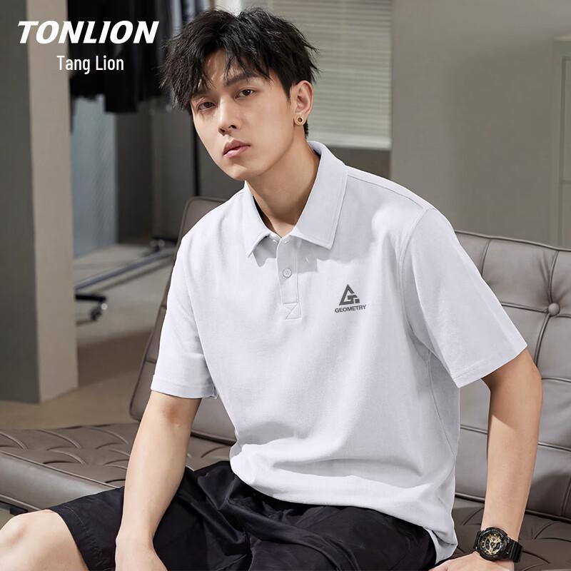 TonLion Men s Waffle Knit Polo Shirt L
TonLion Men s Waffle Knit Polo Shirt L