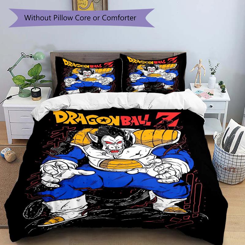 3pcs Dragon Ball Z Quilt Set - Soft and Comfortable Bedroom, Guest Room and Dorm Decor Bedding Set 1 Quilt Cover + 2 Pillowcases.H030 135cm*200cm
3pcs Dragon Ball Z Quilt Set - Soft and Comfortable Bedroom, Guest Room and Dorm Decor Bedding Set 1 Quilt Cover + 2 Pillowcases.H030 135cm*200cm