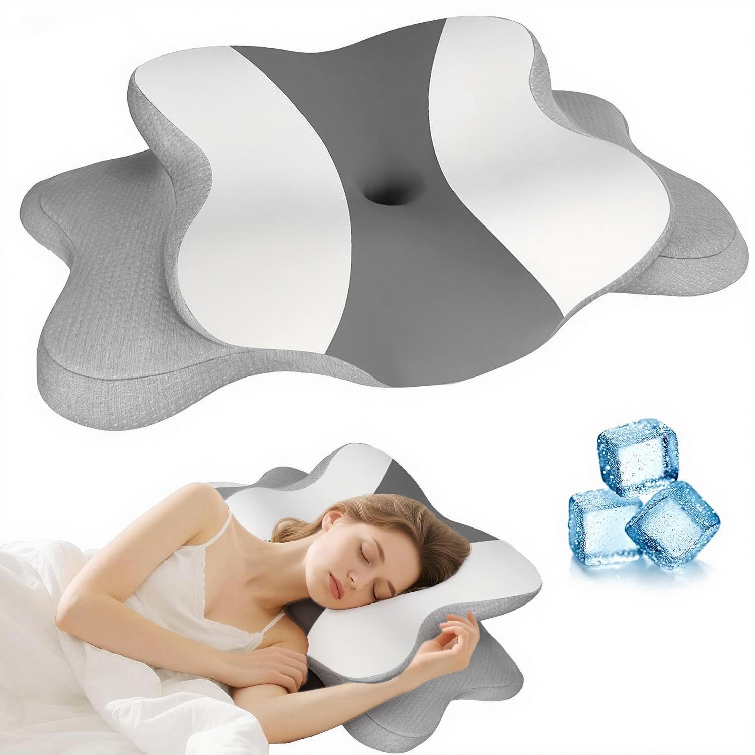 Шийний надувний або класичний pillow для зняття болю Ергономічний pillow для сну на боці з підтримкою шиї Подушки з піни з ефектом пам яті для тих, хто спить на спині та животі
Шийний надувний або класичний pillow для зняття болю Ергономічний pillow для сну на боці з підтримкою шиї Подушки з піни з ефектом пам яті для тих, хто спить на спині та животі