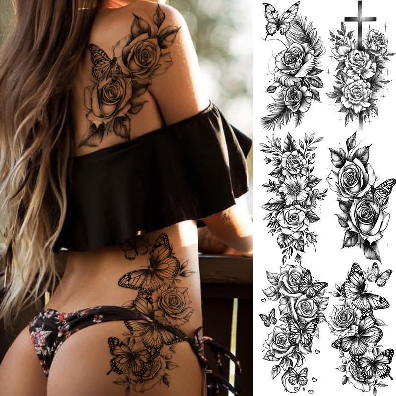 6 sheets/set tattoo sticker temporary tattoo Small full arm Halloween half arm animal flower Accessories 6 sheets/set чёрный
6 sheets/set tattoo sticker temporary tattoo Small full arm Halloween half arm animal flower Accessories 6 sheets/set чёрный