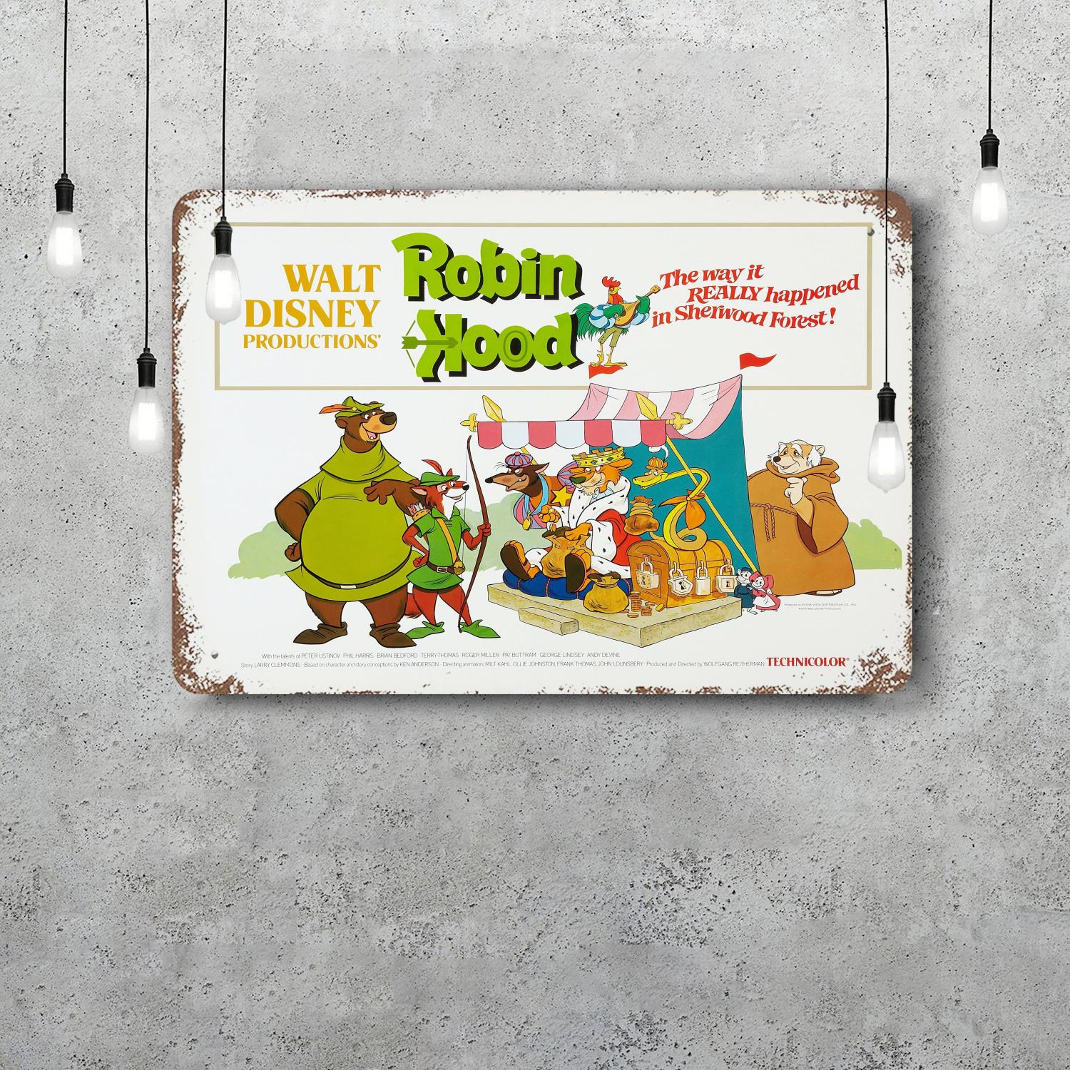 Robin Hood Decor Poster Vintage Tin Sign Metal Sign Decorative Plaque for Pub Bar Man Cave Club Wall Decoration 20x30cm(7.8x11.8inch)
Robin Hood Decor Poster Vintage Tin Sign Metal Sign Decorative Plaque for Pub Bar Man Cave Club Wall Decoration 20x30cm(7.8x11.8inch)