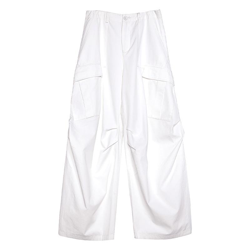 Tuogu Women s Slimming Paratrooper Wide-Leg Pants - Spring/Summer Style, Casual Loose Fit, Floor-Length. Medium слоновая кость/белый
Tuogu Women s Slimming Paratrooper Wide-Leg Pants - Spring/Summer Style, Casual Loose Fit, Floor-Length. Medium слоновая кость/белый