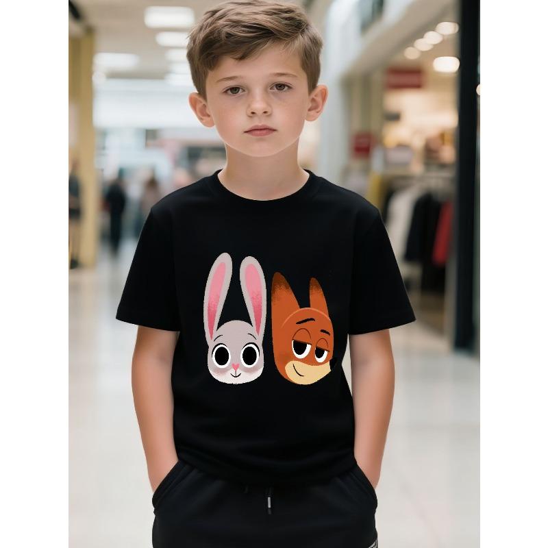 European sizes Fox & Bunny Pals Tee | Playful Graphic for Everyday Adventures 98cm чёрный
European sizes Fox & Bunny Pals Tee | Playful Graphic for Everyday Adventures 98cm чёрный