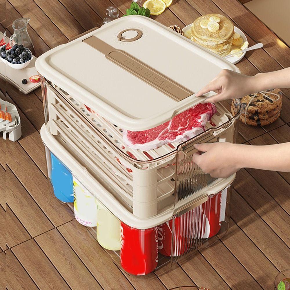 Plastic Food Storage Container Fresh-keeping Meat Freezing Box Refrigerator Storage Box Picnic Green-Style A
Plastic Food Storage Container Fresh-keeping Meat Freezing Box Refrigerator Storage Box Picnic Green-Style A