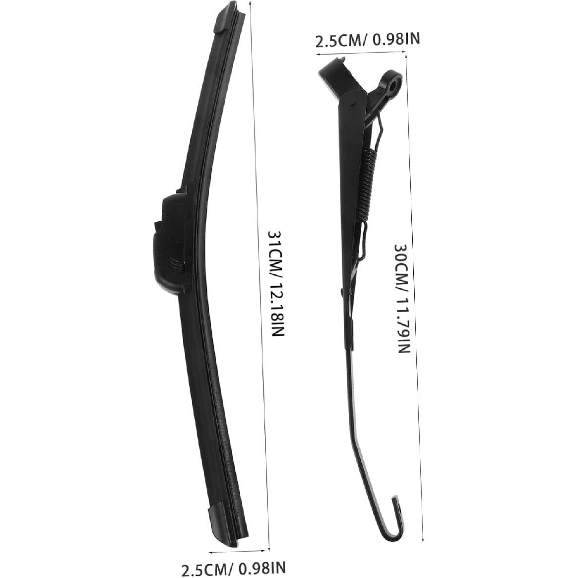 Manual Windshield Wiper for Utvs and Motorcycles Semienclosed Hand Operated Replacement Wiper Kit Easy Installation Durable Design for Enhanced
Manual Windshield Wiper for Utvs and Motorcycles Semienclosed Hand Operated Replacement Wiper Kit Easy Installation Durable Design for Enhanced