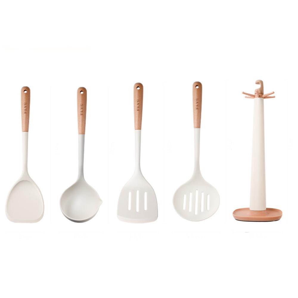 Long Handle Kitchen Utensils Non-Stick Pot Scraper Durable Spatula Set
Long Handle Kitchen Utensils Non-Stick Pot Scraper Durable Spatula Set
