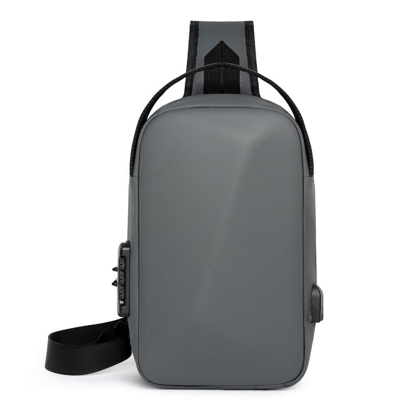 Large Capacity Outdoor Cycling Crossbody Bag, Men s Multifunctional USB Charging Shoulder Bag, Business Simple and Versatile Chest Bag сірий колір
Large Capacity Outdoor Cycling Crossbody Bag, Men s Multifunctional USB Charging Shoulder Bag, Business Simple and Versatile Chest Bag сірий колір