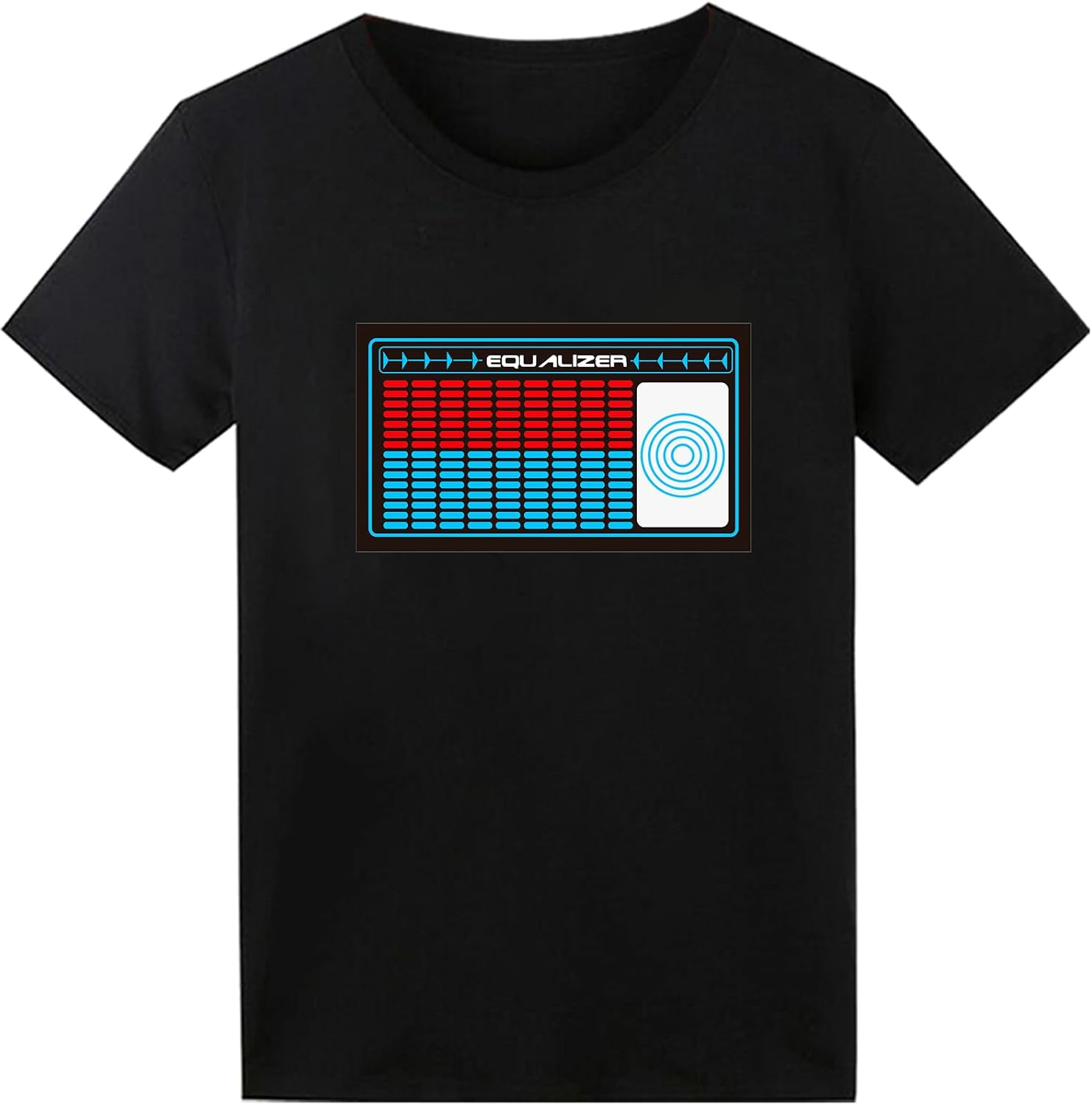 LED T Shirt Sound Activated Light Up Rave Shirts Glow in The Dark for Party Black 5XL різнокольоровий
LED T Shirt Sound Activated Light Up Rave Shirts Glow in The Dark for Party Black 5XL різнокольоровий